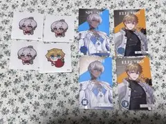 にじさんじ　8周年　メタルカード　ステッカー　イブラヒム　エクス・アルビオ