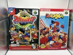 【2本セット】NINTENDO64 プロ野球キング & ファミスタ64 箱説付き