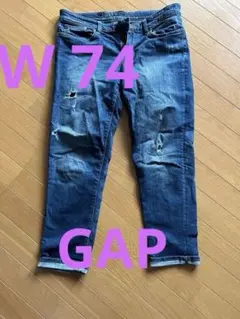 GAP ダメージ加工 デニムパンツ　W74