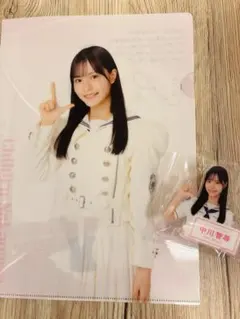 【櫻坂46】中川千尋 クリアファイル アクリルバッジ 2点セット