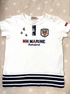 ミキハウス　マリン　半袖　Tシャツ　ベビー服