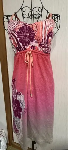 Tommy Bahama 未使用　L フラワープリント ノースリーブワンピース