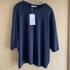 ZARA Tシャツ ブラック Lサイズ