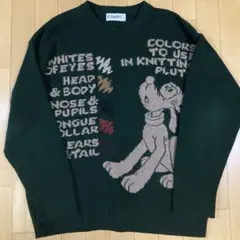 海外バロックガレリア ニット 古着 デザインニット - メルカリ