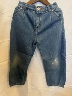 lowrys farm ローリーズファーム　デニム デニムスラウチパンツ