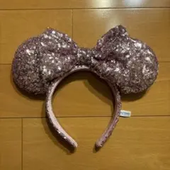 ミニーマウス　スパンコールカチューシャ