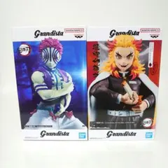 鬼滅の刃　煉獄杏寿郎　猗窩座　Grandista　フィギュア