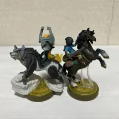 amiibo ウルフリンク リンク（騎乗） 2体セット ブレスオブザワイルド