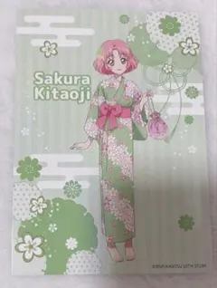 アイカツ　さくら　アトレ秋葉原　ガラポン　ポストカード　おうちdeサマーパーティ