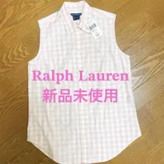 【新品未使用田タグ付】Ralph Lauren ノースリーブシャツ S