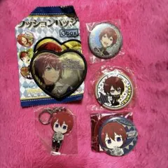 【あんスタ】クッションバッジ アニカフェ 朱桜司 セット