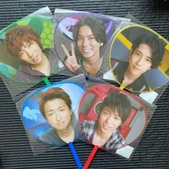 嵐 ミニうちわ　5×10 セット