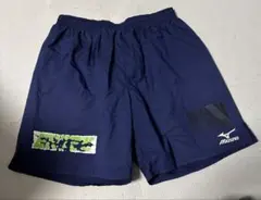 ヴァンフォーレ甲府トップ支給品　ミズノ　サッカーショートパンツ　紺色