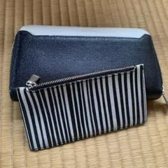 FURLA 長財布 バイカラー ブラック ホワイト
