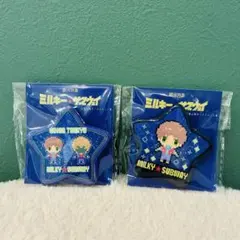 銀河特急 ミルキー☆サブウェイ 星形ドットアート缶バッジ カート マックス