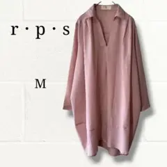 r・p・s アールピーエス シャツワンピース チュニック ピンク Mサイズのサムネイル