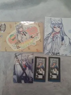 カラフルピーチ DNQ カード プロマイド シール ステッカーセット