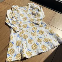 Seraph 花柄長袖ワンピース 100