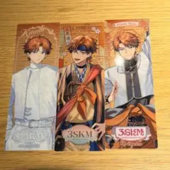 特典　クリアしおり　にじさんじ　3SKM ２周年　北見遊征