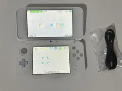 【動作品・充電器付き】 new ニンテンドー 2DS LL 本体 パープル