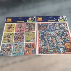 ディズニーピクサー トイストーリー大判ステッカー 　おまとめ