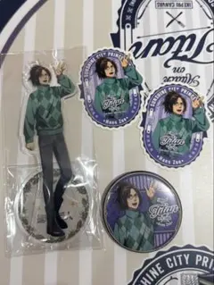 プリンスホテル ハンジ アクスタ 缶バッジ シール セット