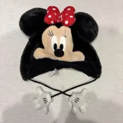 ディズニー ミニーマウス フリーサイズ カチューシャ 被り物 ファンキャップ