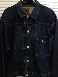 【1WASH 革パッチ】真紺 44-42 506XX 一枚袖40年代 リーバイス