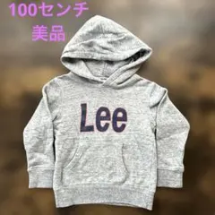 Lee グレー フード付きパーカー