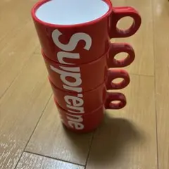 Supreme Stacking Cups (Set of 4) "Red"