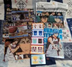 黒子のバスケ グッズ　クリアBIGカード2Qジャンボカードダスとマグネットカード