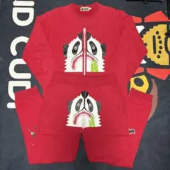 A BATHING APE シャーク　パンダ　セットアップ