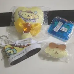 サンリオキャラクター ポムポムプリン　ストラップセット