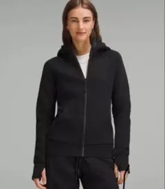 lululemon ブラック フリル裾パーカー S/P lululemon ブラック フリル裾パーカー S/P - メルカリ