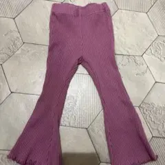 yonkon フレアパンツ