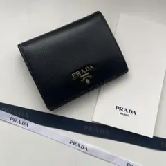 496 極上美品 PRADA プラダ 2つ折り財布 496 極上美品 PRADA プラダ 2つ折り財布 - メルカリ