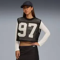 【新品未使用】PUMA x ROSE リラックスドメッシュトップ S