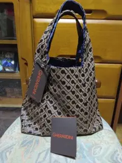 美品♥GHERARIDINI♥ゲラルディーニ♥ギャザーハンドバッグ GHERARDINI オンラインストア