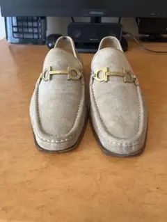 Salvatore Ferragamo ガンチーニ ヌバックローファーのサムネイル