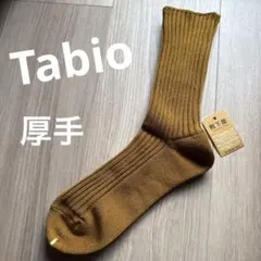 靴下屋 Tabio レディース ソックス キャメル 厚手