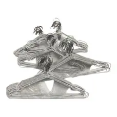 滑らないハンガー　まとめ売り　白　100本