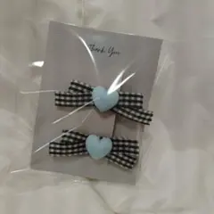 ハンドメイド　ベビー　キッズ　ヘアクリップ