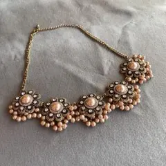 パール風ネックレス【パーティー等に】