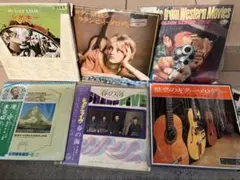 レコード　ギターメロディ　ラテンミュージック　レトロ　ビートルズ　昭和