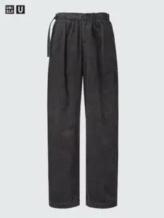 UNIQLO U コーデュロイタックワイドパンツ ユニクロU