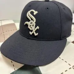 ブラック ベースボールキャップ Soxロゴ