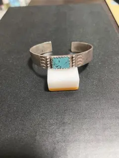 【SMILE様専用】インディアンジュエリー　ターコイズ　バングル