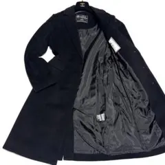 SLOBE IENA スローブイエナ カシミヤ混 チェスターコート 黒 ブラック