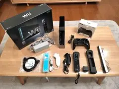 ★動作確認済★Wii本体 HDMIアダプタ、クラシックコントローラPROセット