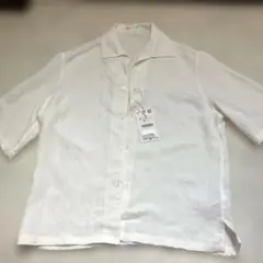 ZARA ザラ　シャツ　白シャツ　半袖　夏　メンズ　Ｓサイズ　半袖シャツのサムネイル